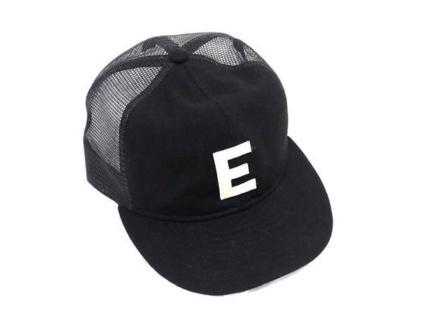 1円 ■美品■ ESSENTIALS×NEW ERA エッセンシャルズ×ニューエラ ウール×ポリエステル キャップ 帽子 ブラック系 AX4366の画像1