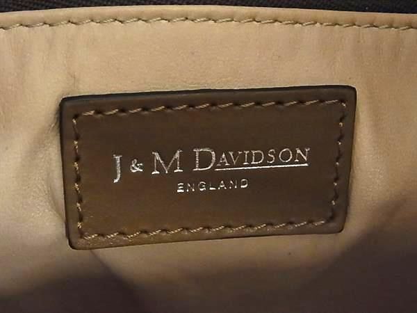 1円 ■極美品■ J&M DAVIDSON ジェイアンドエムデヴィッドソン スエード×レザー スタッズ ハンドバッグ トート ブラウン系 FC2439の画像6