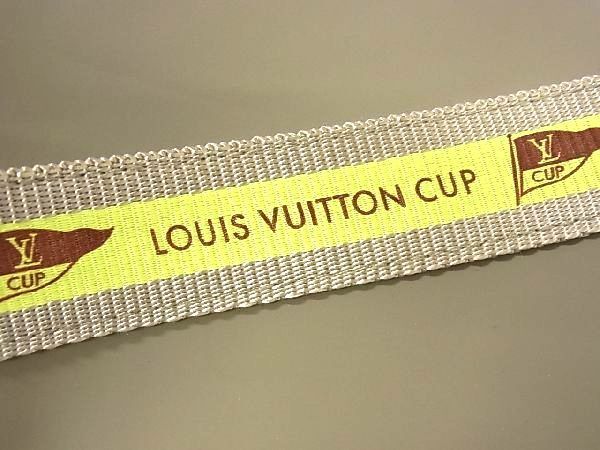 1円 ■新品■未使用■ LOUIS VUITTON ルイヴィトン D60184 ルイヴィトンカップ 2003年限定 ハンドバッグ ポーチ グレージュ系 AV0353の画像4