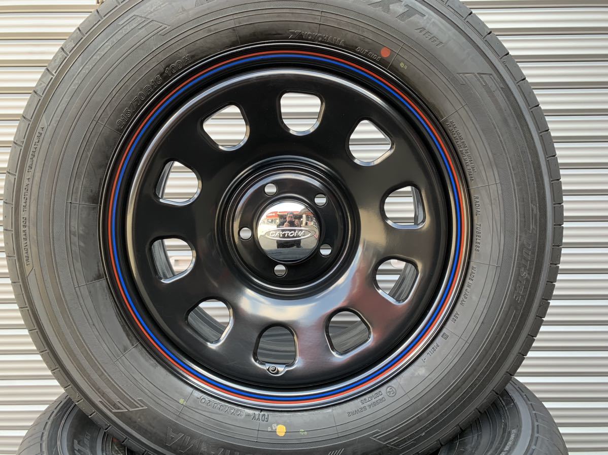 デイトナ☆ヨコハマブルーアースXT AE61☆215/70R16☆デリカD5アウトランダーエクリプスクロスエクストレイルハリアーヤリスクロス_画像2