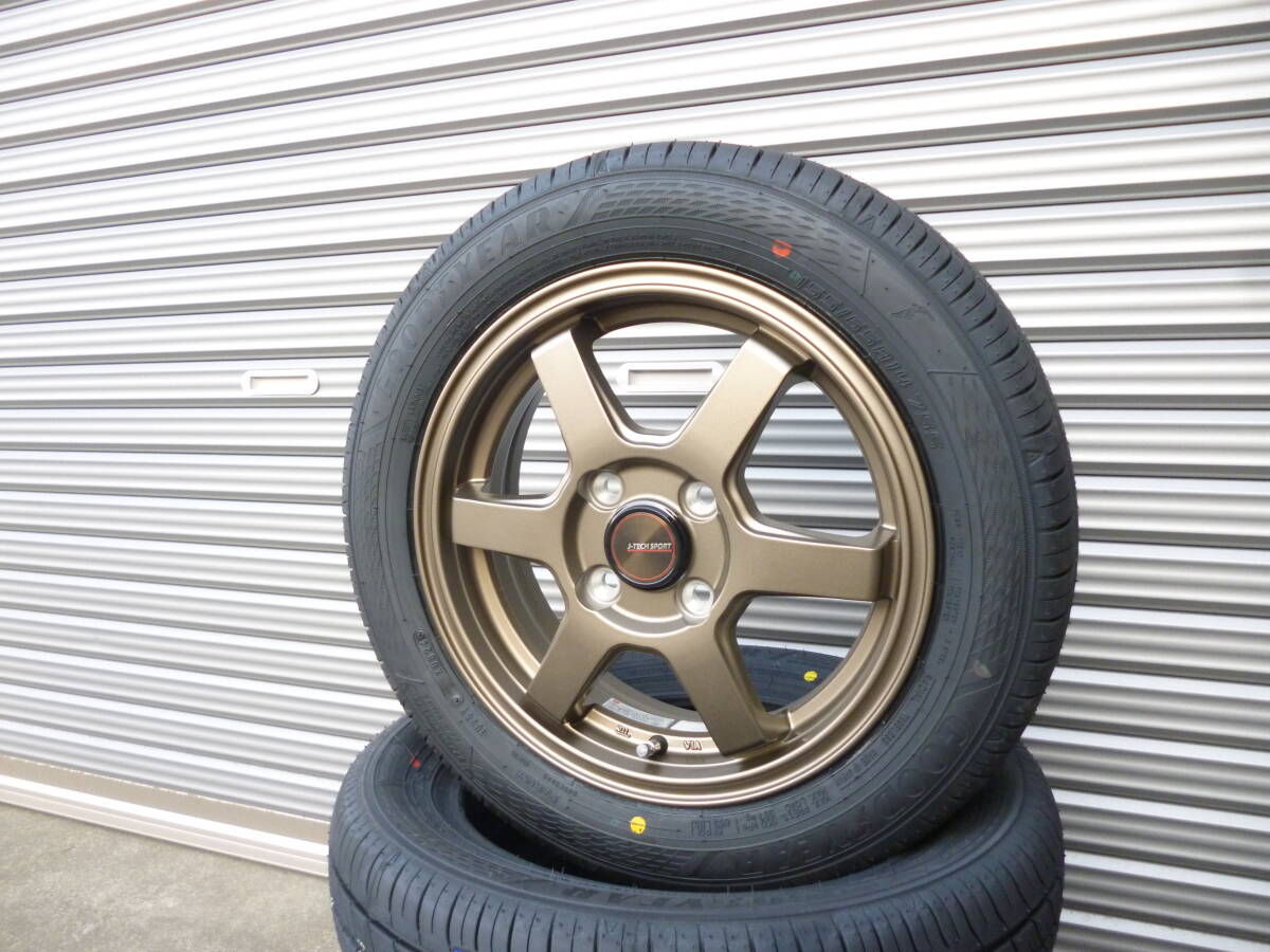 新品☆グッドイヤーEG02☆155/65R14セット☆N-ONE・N-WGN・N-BOX・ウェイク・ekクロス・デリカミニ☆軽自動車に_画像6