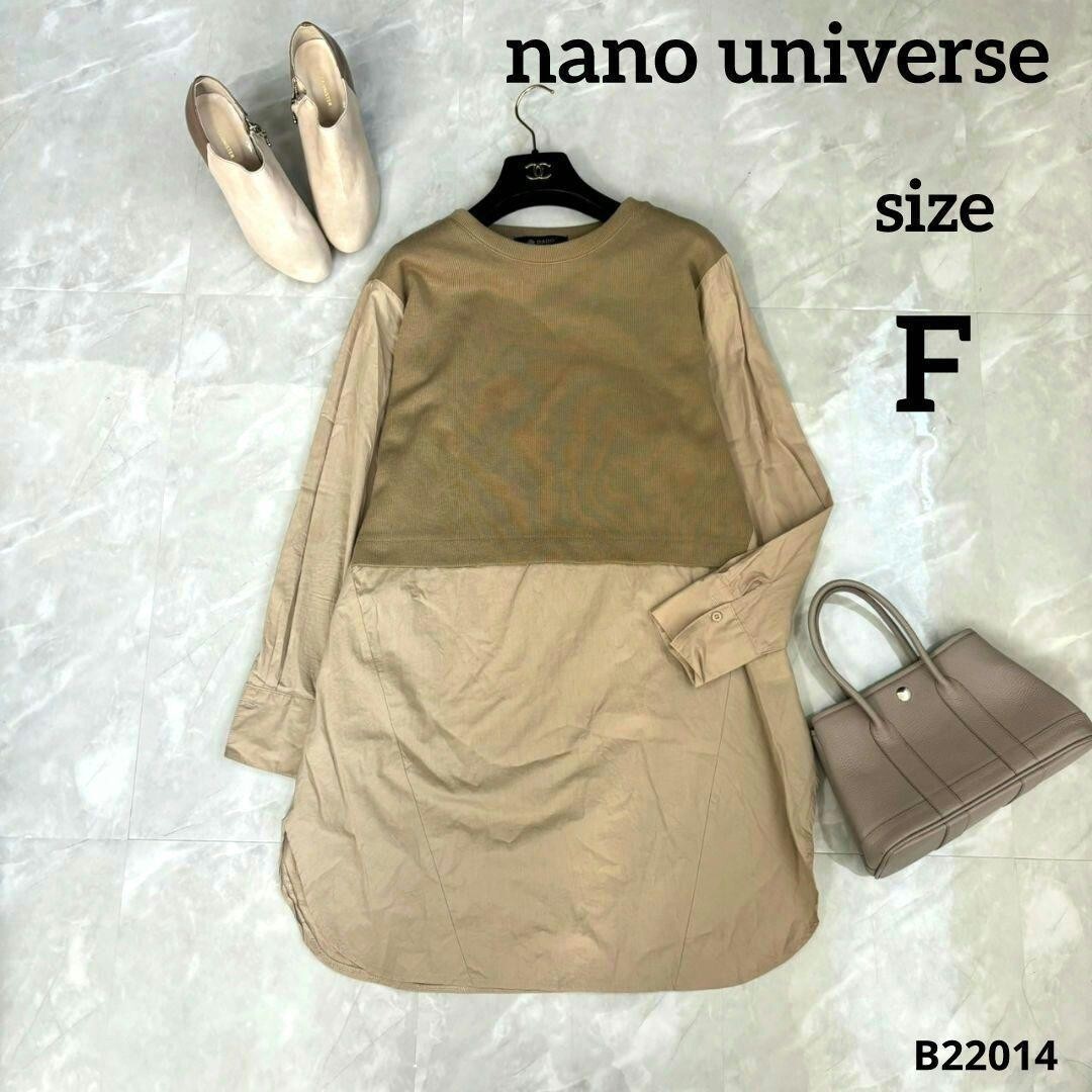 nano universe　ナノユニバース　チュニック　size　F_画像1