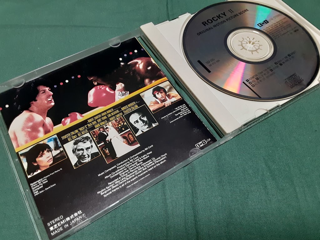 サントラ◆『ロッキー2　ROCKYⅡ』日本盤CDユーズド品_画像3