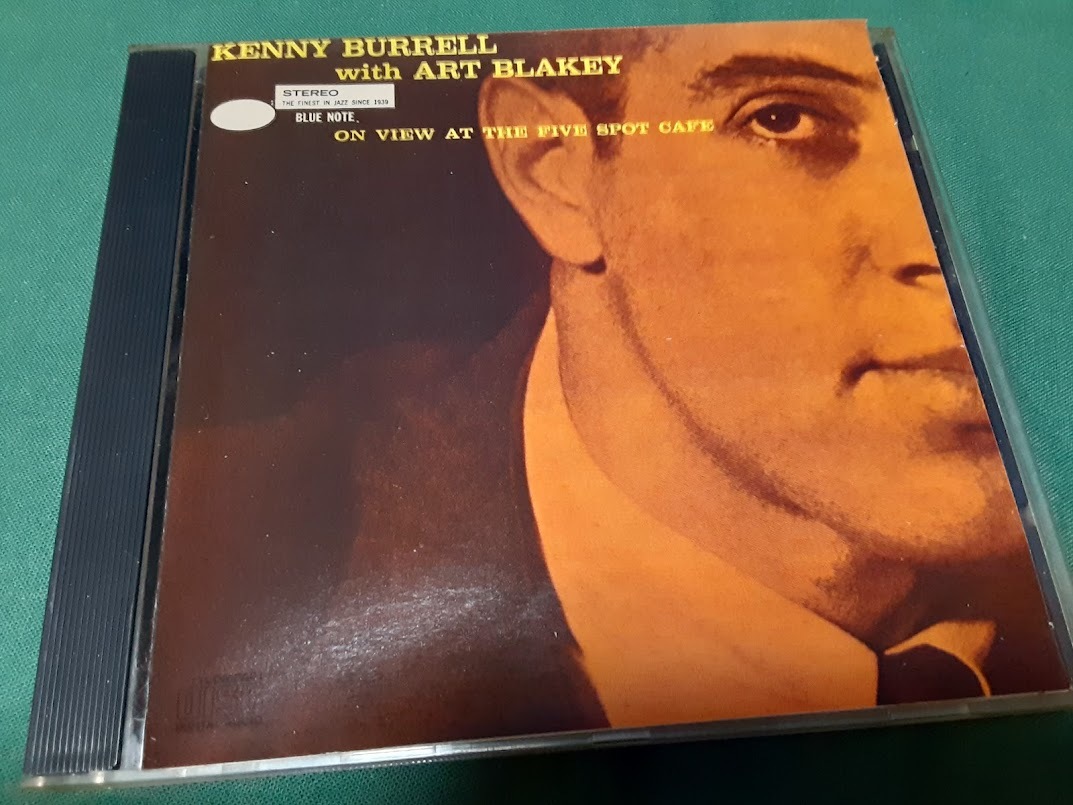 KENNY BURRELL ケニー・バレル◆『AT THE FIVE SPOT CAFE』輸入盤CDユーズド品_画像1
