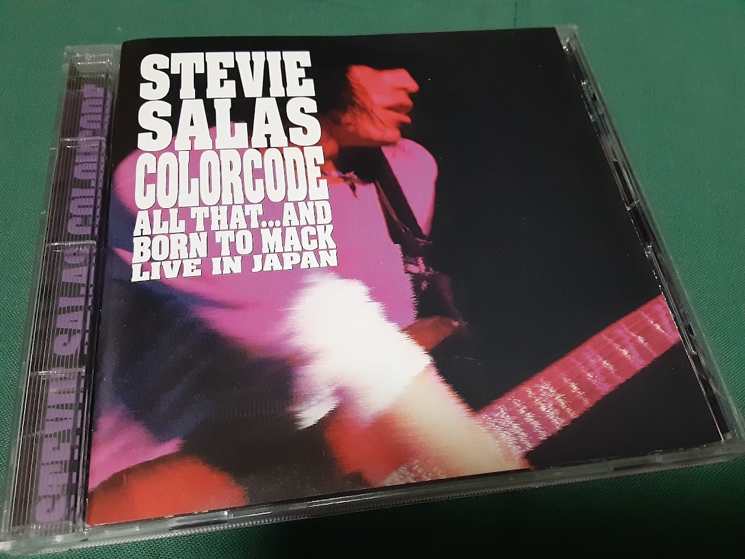 STEVIE SALAS　スティーヴィー・サラス◆『ライヴ・イン・ジャパン』日本盤CDユーズド品_画像1