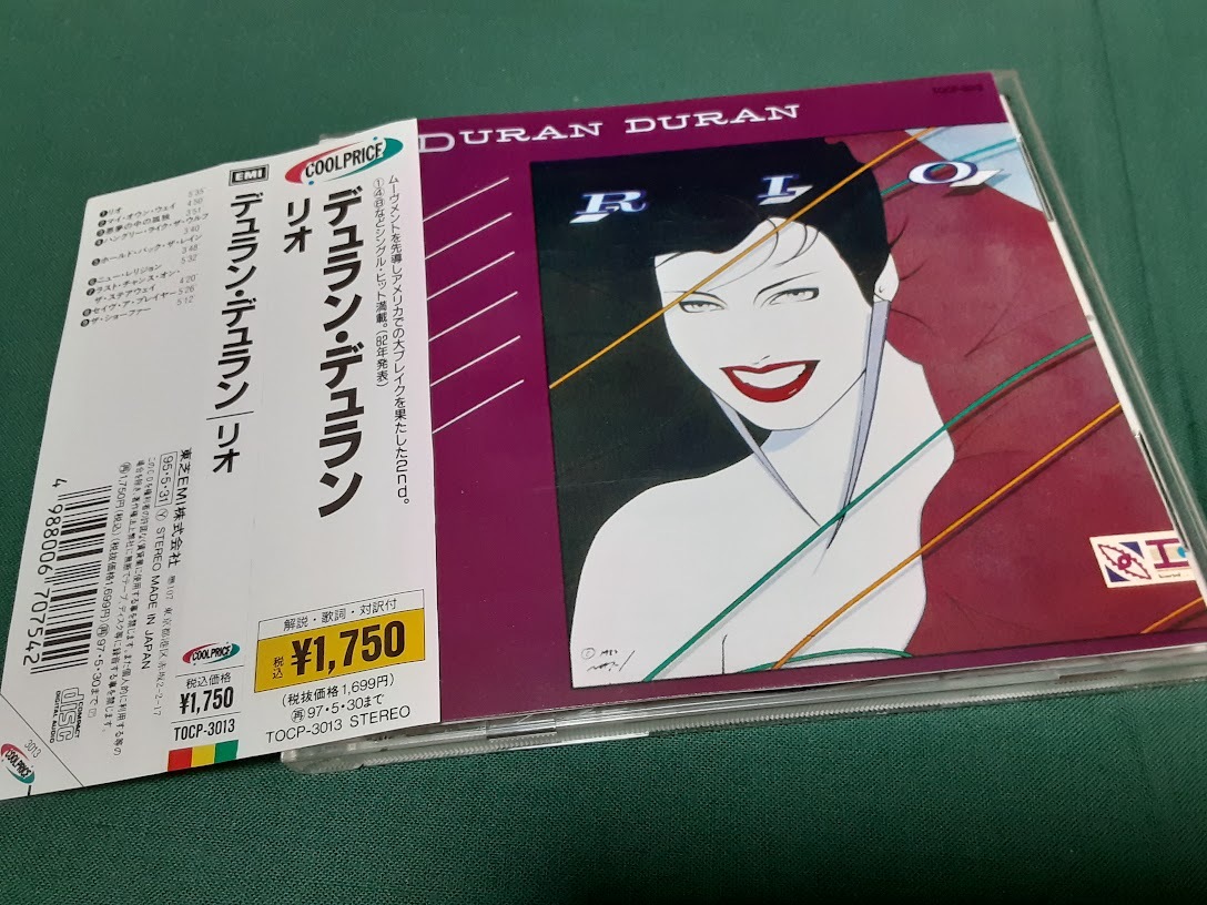 DURAN DURAN　デュラン・デュラン◆『リオ』日本盤CDユーズド品_画像1