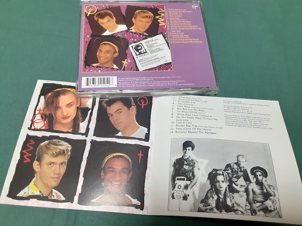 CULTURE CLUB カルチャー・クラブ◆『KISSING TO BE CLEVER』輸入盤CDユーズド品_画像2