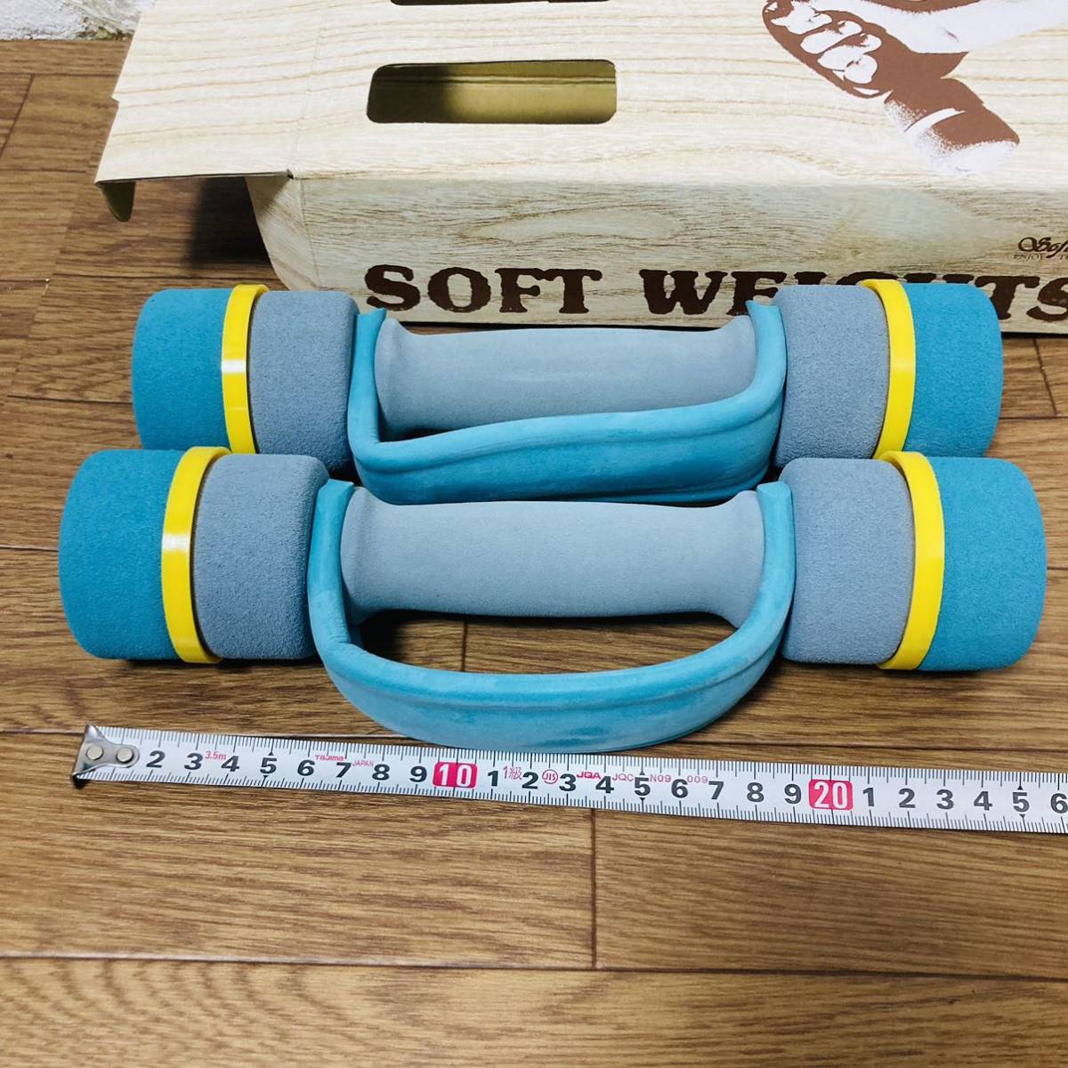 未使用 訳あり SOFT WEIGHTS ハンド ダンベル エクササイズ ヨガ 腹筋 トレーニング エクササイズ ウェイト ダイエットの画像4