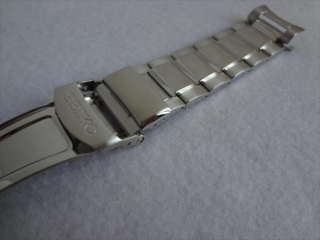 Seiko 純正 20mm ベルト SSC015PC, V175-0AD0用 腕時計ステンレスバンド _画像6