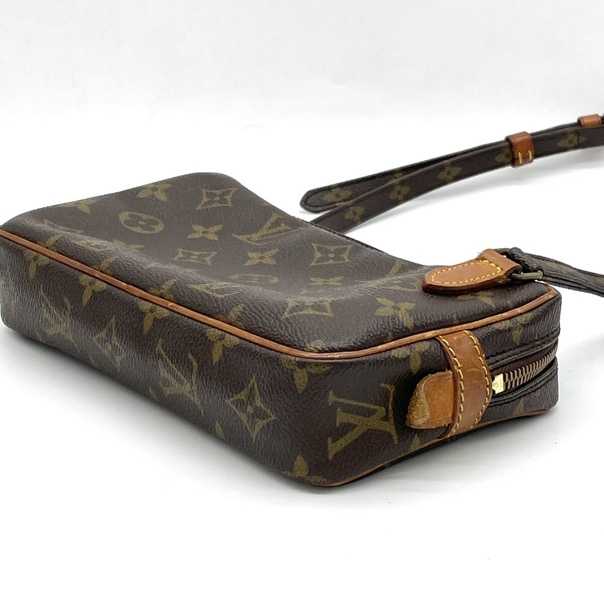 1円 LOUIS VUITTON ルイヴィトン モノグラム ポシェット マルリーバンドリエール ショルダーバッグ クロスボディ M51828_画像4