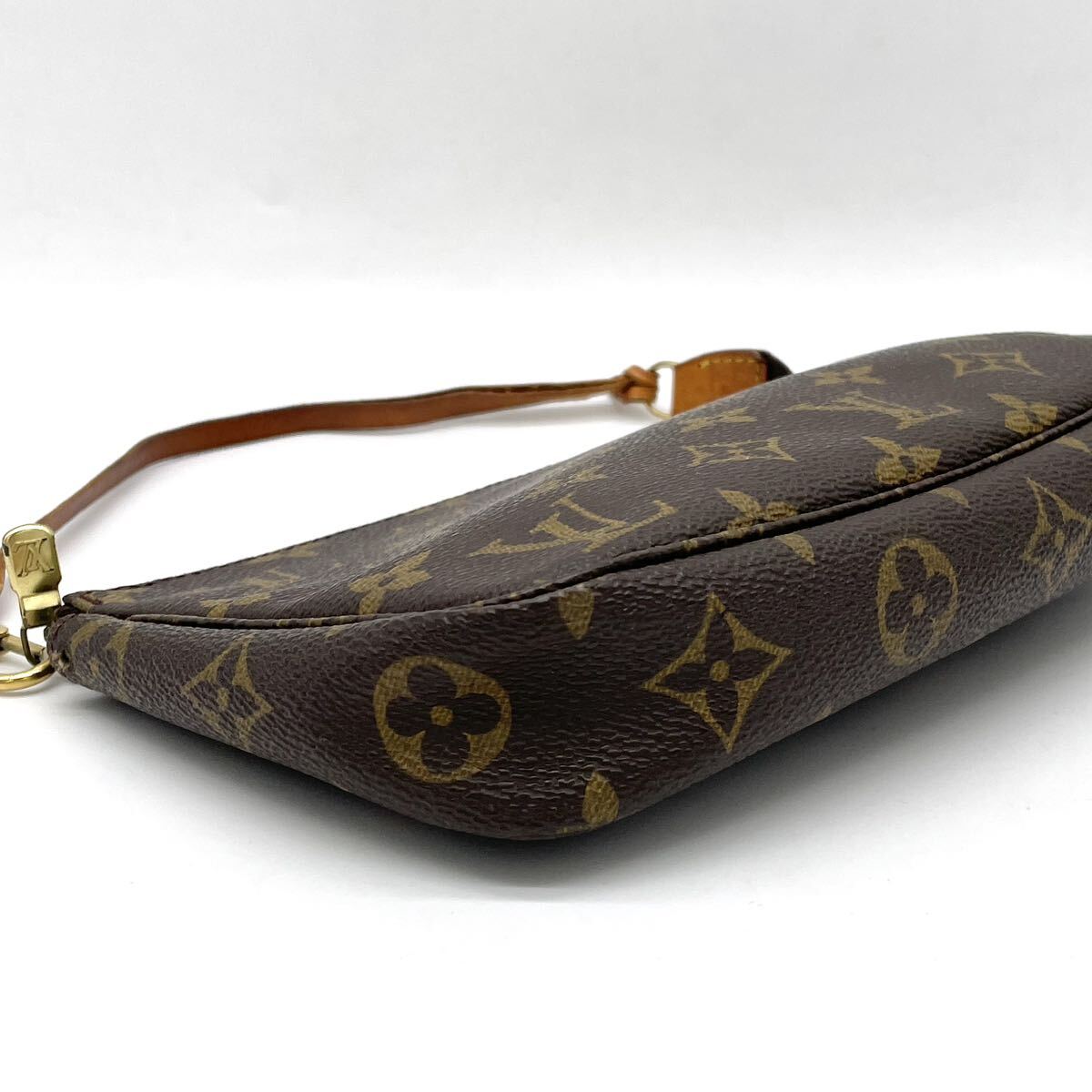 1円 LOUIS VUITTON ルイヴィトン モノグラム ポシェットアクセソワール アクセサリーポーチ ハンドバッグ M51980_画像4