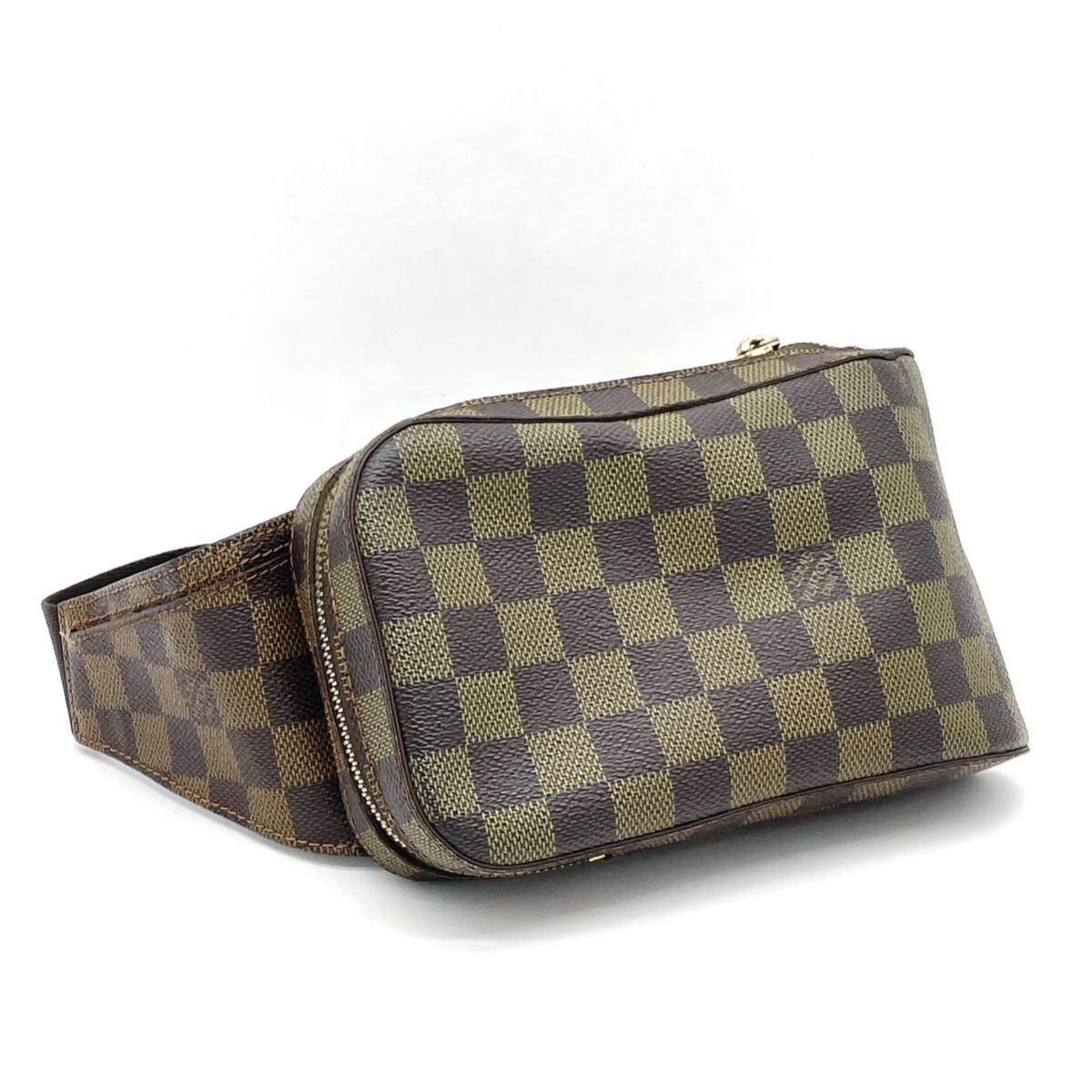 1円 LOUIS VUITTON ルイヴィトン ダミエ ジェロニモス ボディバッグ ウエストバッグ ショルダー N51994の画像1