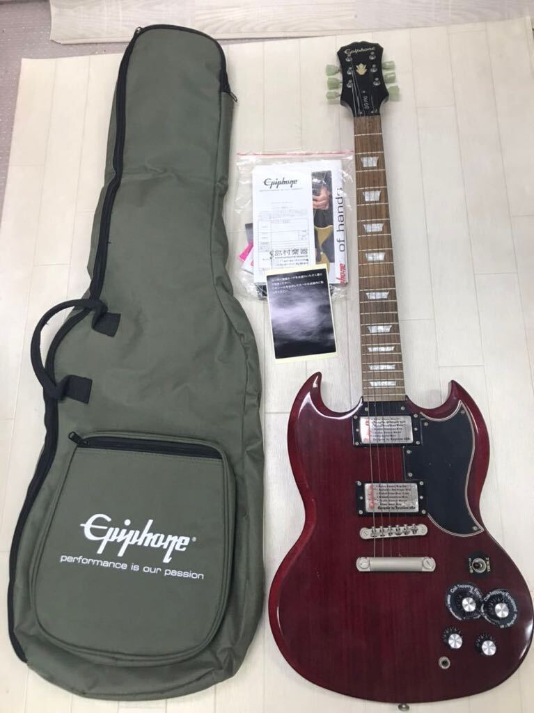 保管品 中古 Epiphone SG PRO エピフォン エレキギター 現状品_画像1