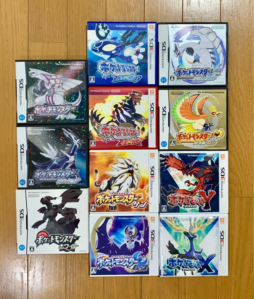 ポケモン3DS、DSソフト 6枚セット ポケットモンスター ポケモン3DS、DSソフト 6枚セット ポケットモンスター