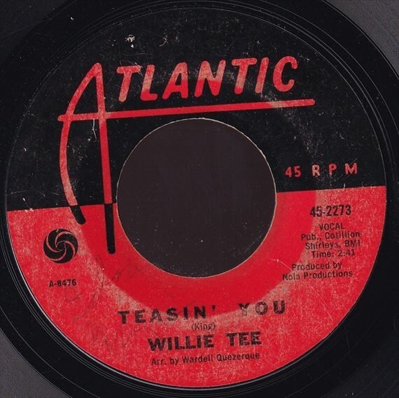 Willie Tee - Teasin' You / Walkin' Up A One Way Street (B) SF-GA449の画像1