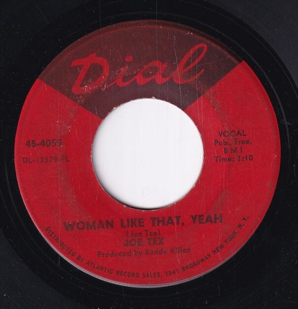 Joe Tex - Woman Like That, Yeah / I'm Going And Get It (B) SF-CJ263_画像1