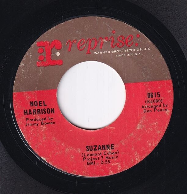 Noel Harrison - Life Is A Dream / Suzanne (B) RP-CH326_画像1