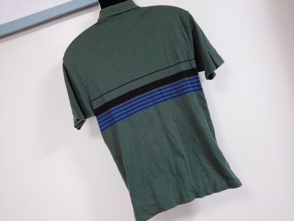 kkyj1664 ■ APALETTA ■ ポロシャツ トップス カットソー 半袖 グリーン 緑 コットン M_画像7