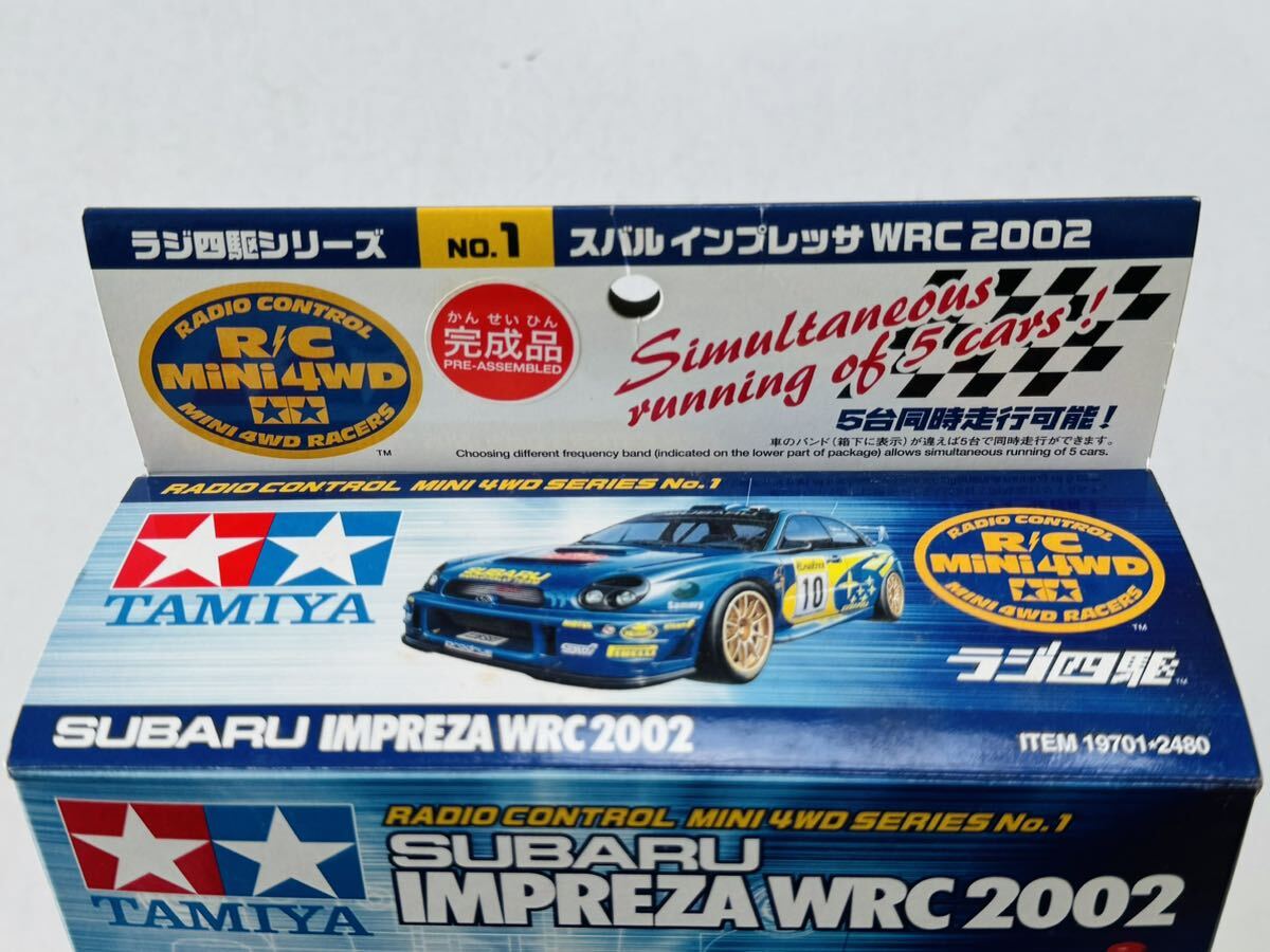 * Tamiya * radio-controller 4WD *ITEM 19701* Subaru Impreza WRC2002* full set final product *2002 year sale * at that time. regular price 3500 jpy *TAMIYA*