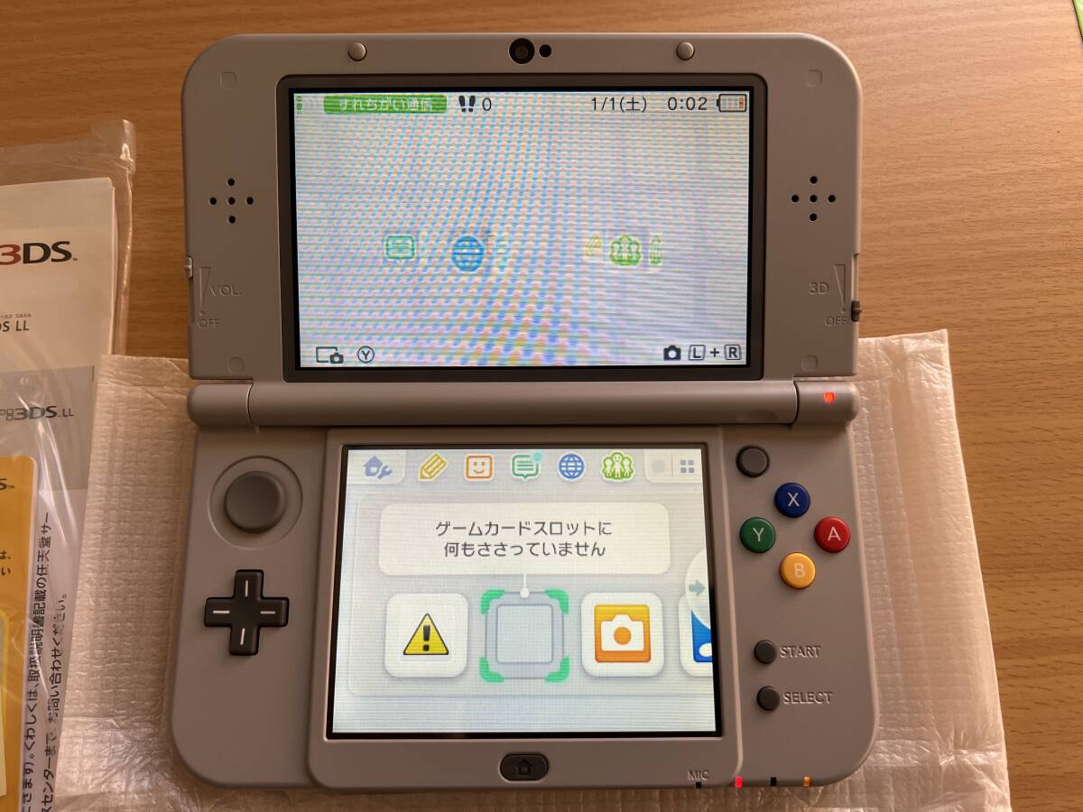 【送料無料】ニンテンドー3DS LL　スーパーファミコンエディション（新品未使用）＆ACアダプター（未開封新品）SET_画像3