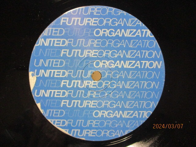UNITED FUTURE ORGANIZATION JAZZIN ユナイテッド・フューチャー・オーガニゼイション U.F.O. '91-'92 英 LP 矢部直 ラファエル・セバーグの画像4