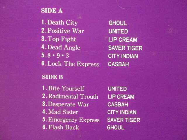 HOLD UP OMUNIBUS Devil Must Be Driven Out With Devil sticker GHOUL MASAMI LIP CREAM CITY INDIAN UNITED CASBAH SUAVER TIGER HIDE