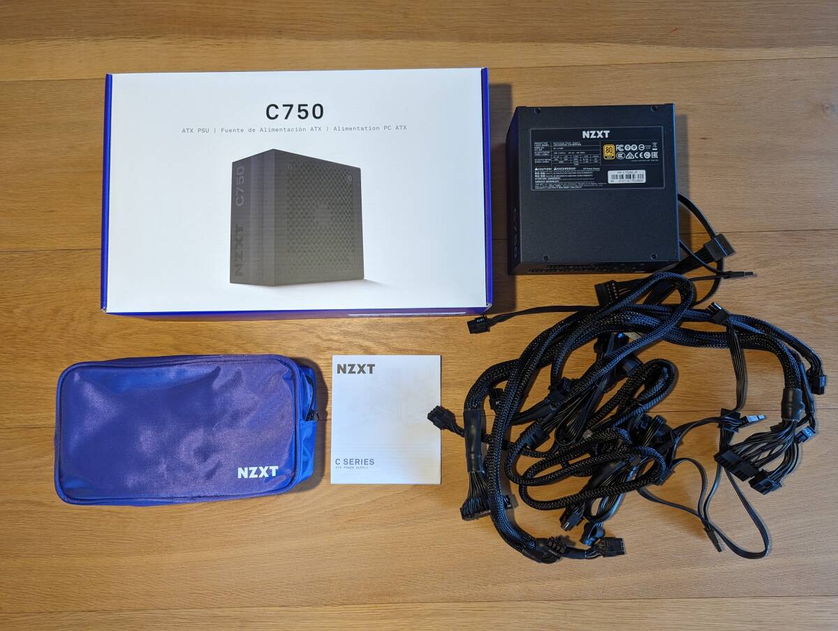 NZXT C750 80PLUS GOLD認証 750W電源ユニットの画像1