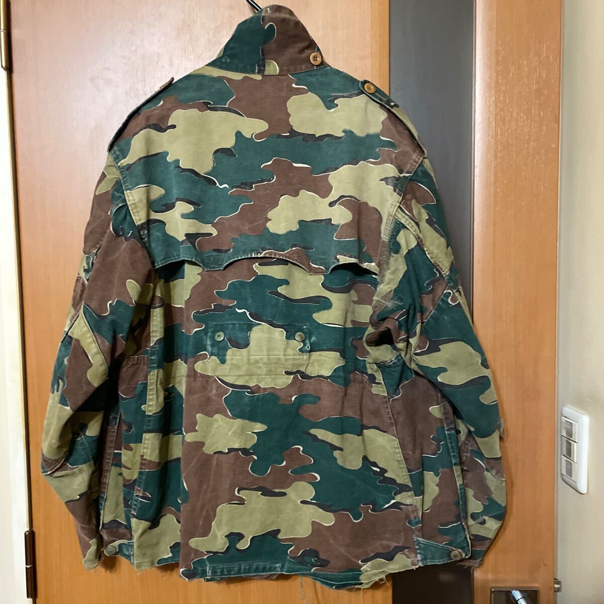 希少 50s 『VINTAGE』ベルギー軍 1st ジグソーカモパラ 希少 50s 『VINTAGE』ベルギー軍 1st ジグソーカモパラ