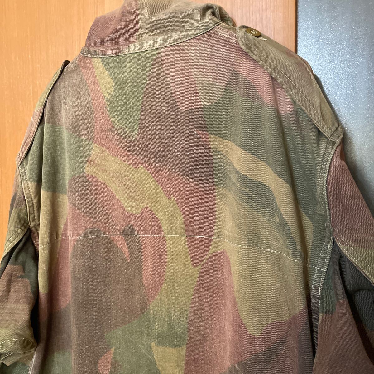  ultra rare special!40s BRITISH ARMY SAS DENISON SMOCKtenison smock England army brush stroke duck VINTAGE Air Force empty . squad 