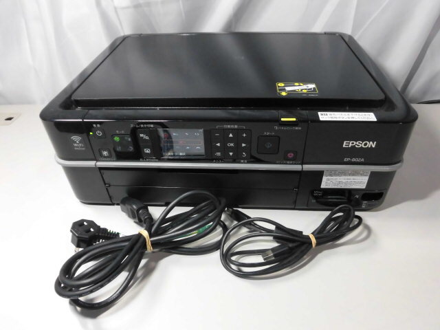 ◆◇522 EPSON EP-802A インクジェットプリンター 通電〇◇◆_画像1