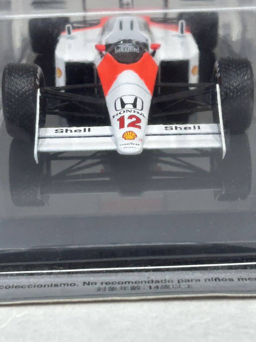 デアゴスティーニ『1/24 McLAREN MP4/4 - Ayrton Senna - 1988 マクラーレン アイルトンセナ F1_画像4
