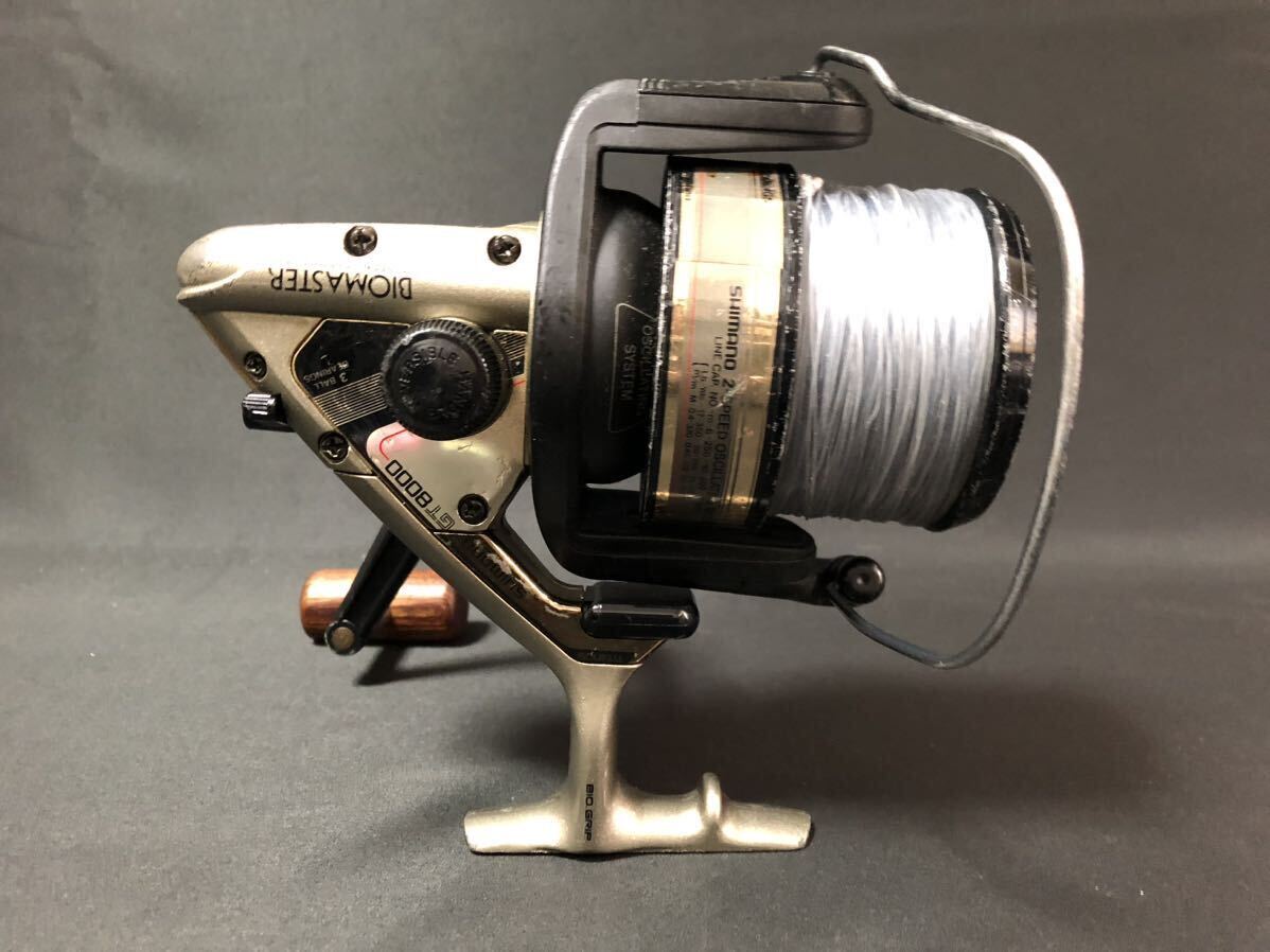 3^36 シマノ(SHIMANO) バイオマスター(BIOMASTER) GT8000 ラインあり リール_画像4