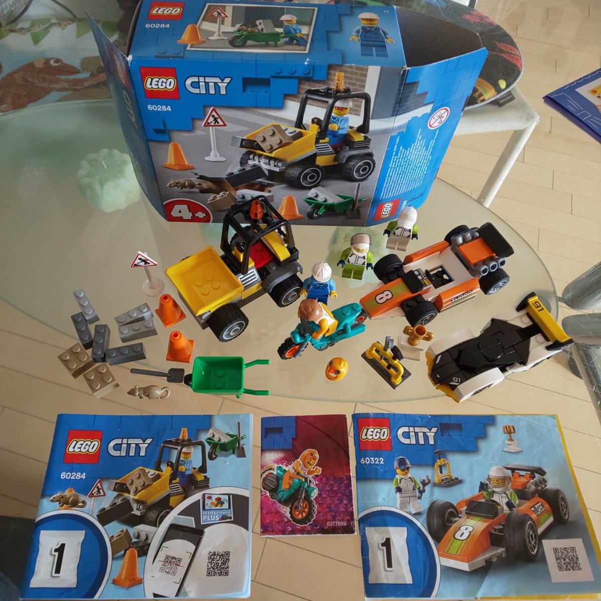 LEGO レゴ 【レゴ LEGOまとめ売り・新品価格8066円相当】工事用トラック、自走バイク他