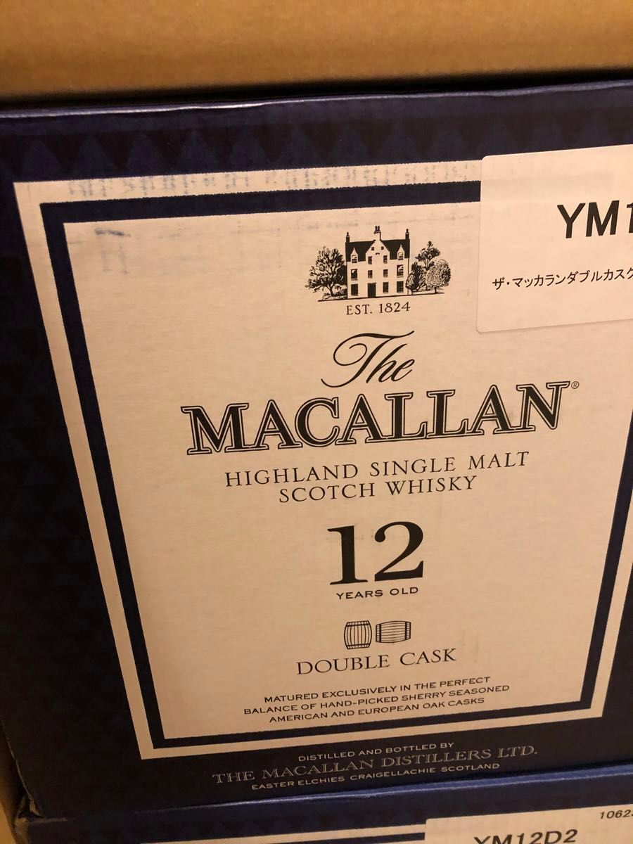 MACALLAN(マッカラン) シングルモルト ウイスキー ザ・ ダブルカスク12年 700ml [ギフトBOX入り]12本セット