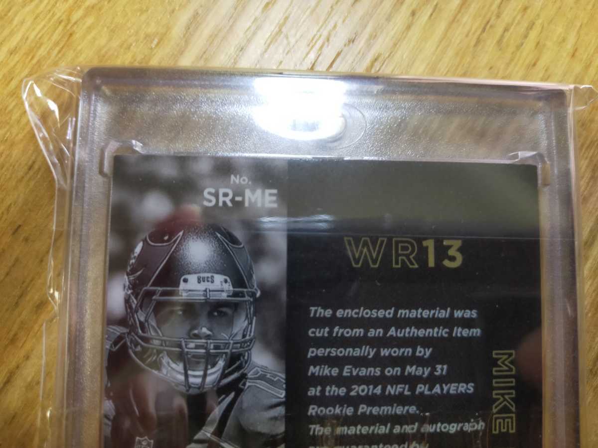 NFL【MIKE EVANS】 2014 PANINI BLACK GOLD FOOTBALL RC Tag Auto /5 ルーキー サイン_画像6