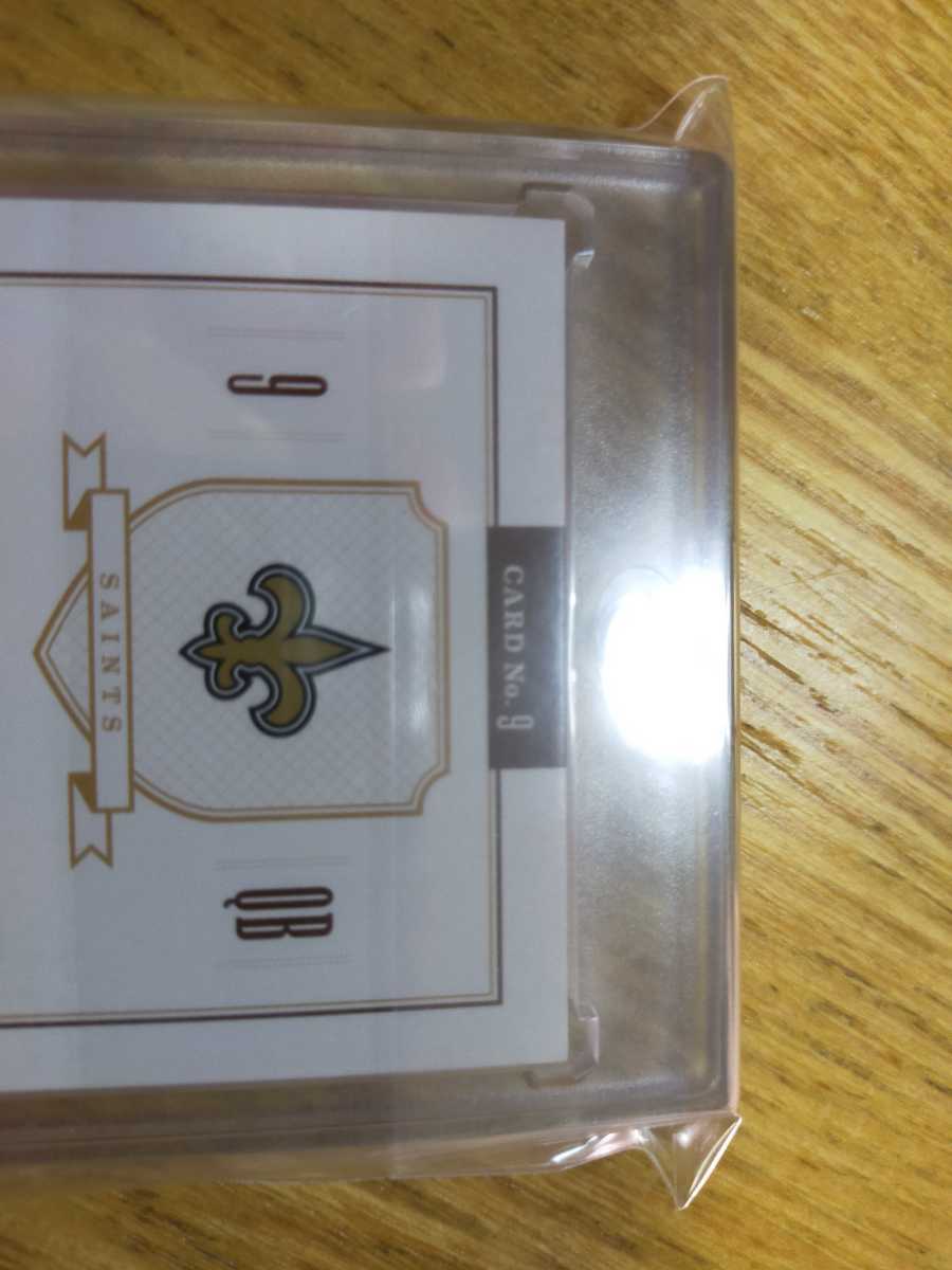 NFL【DREW BREES】 2012 PANINI PRIME SIGNATURES FOOTBALL Auto /20の画像5