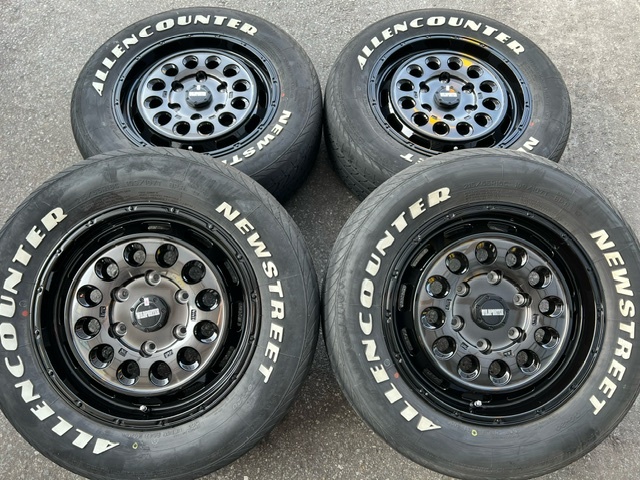 ワイルドポーター ファンクDDC 16インチ 6.5J+38 215/65R16 109/107T 200系ハイエース レジアスエース ホワイトレター_画像1