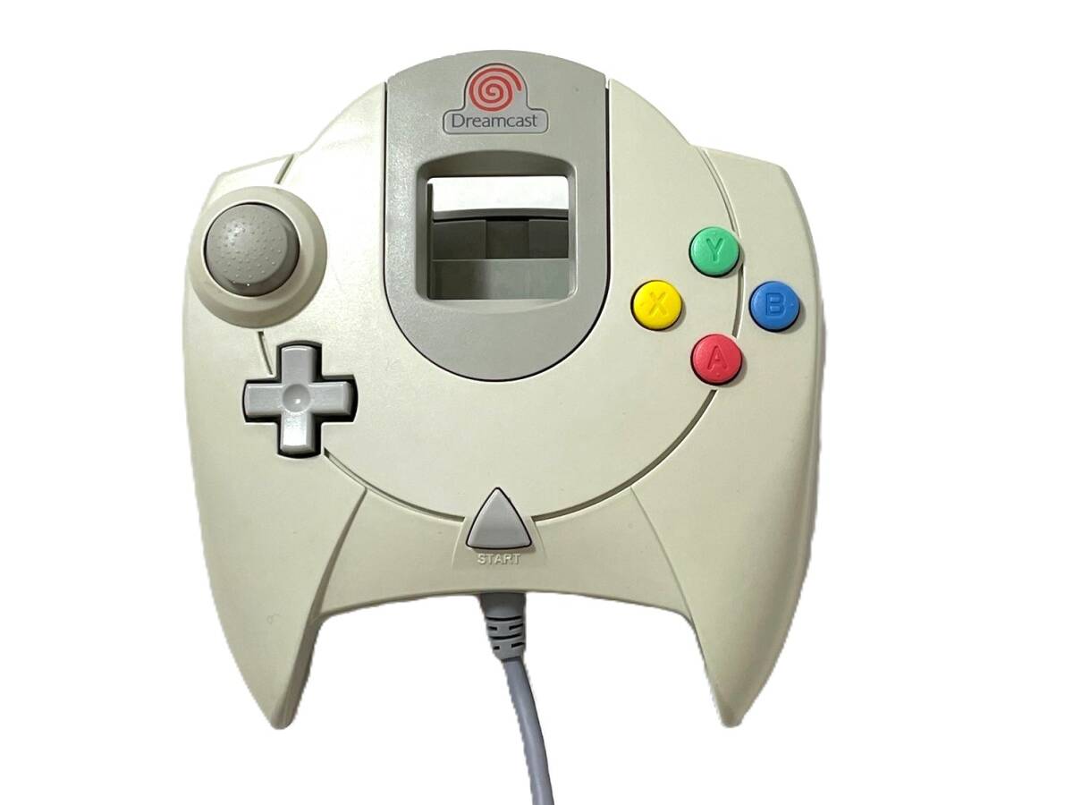 (FU) 【通電のみ確認】SEGA/セガ Dreamcast/ドリームキャスト HKT-3000 コントローラー付 ゲーム機 (FU1917)_画像6