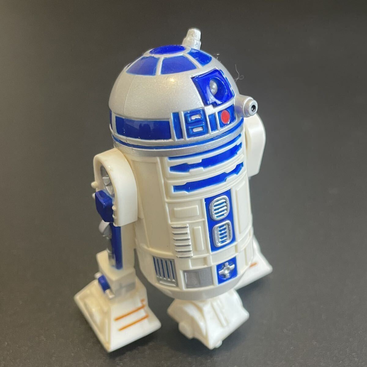 ◆★2点セット★R2D2 ミニラジコンとライト スターウォーズ STAR WARS おもちゃ フィギュア ラジコンはジャンク ライトは点灯しますの画像3