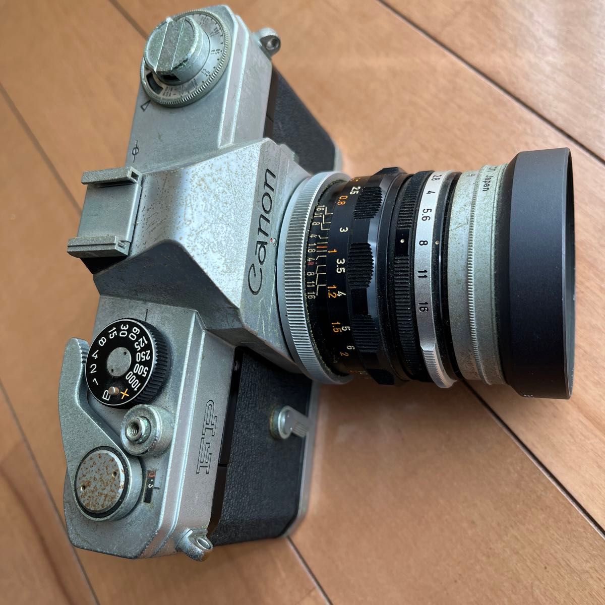 【昭和レトロ】一眼レフ　Canon FP ジャンク　コレクター　フィルムカメラ