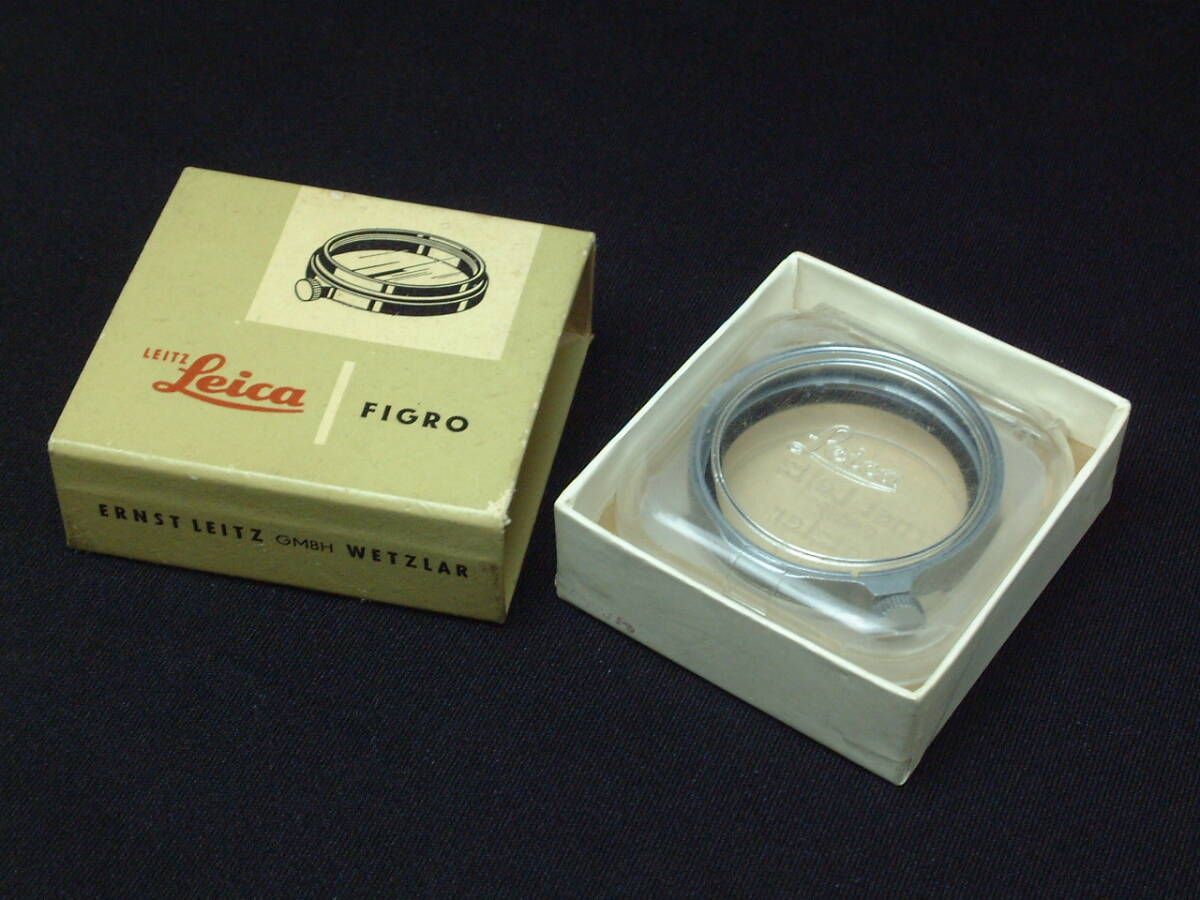 Leica 純正フィルター FIGRO UVa 被せネジ式 A36 φ36 (美品中古) 元箱(プラケース付) for Summaron Elmar Hektorの画像7