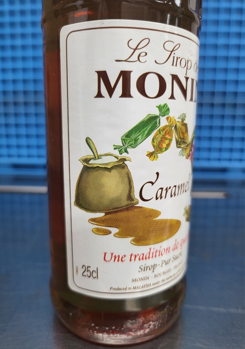 MONINmo naan caramel white b* Pro varistor . bar ton da-. love be coffee / cocktail. nonalcohol tenth material 250ml