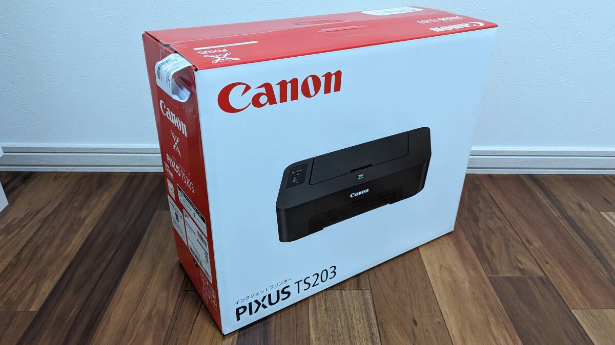 Canon TS203 A4プリンター 未使用品 iP2700 後継モデル _画像3