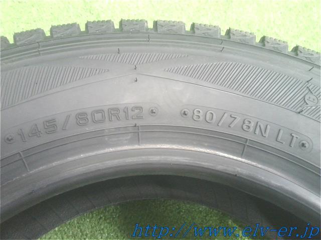 中古 ダンロップ・ウィンターマックスSV01・145/80R12・23年・1本 タイヤ_画像4