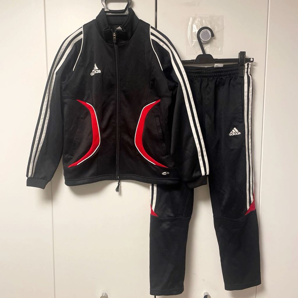  for children Adidas warm-up jersey top and bottom set size 140