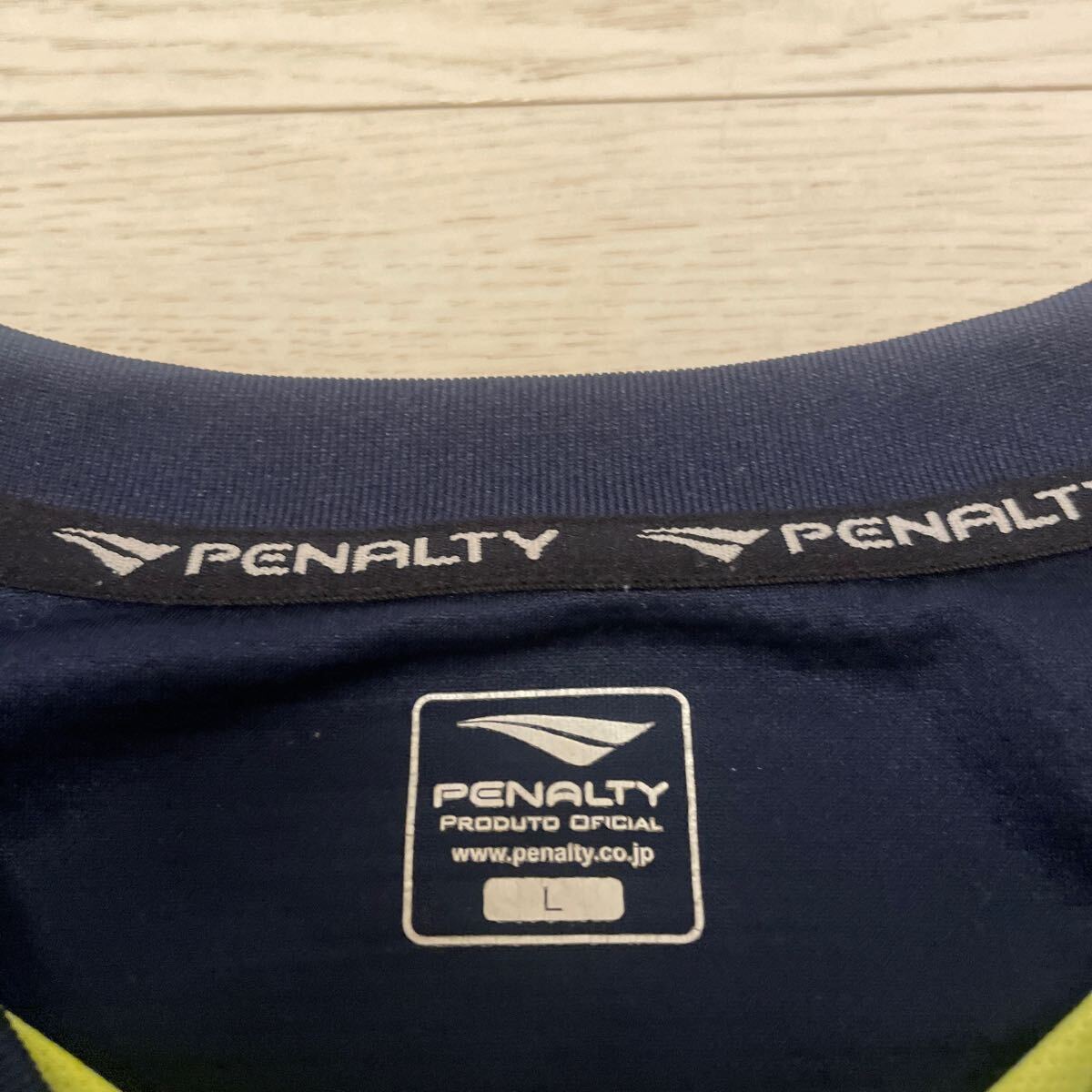 PENALTY ペナルティ サッカー プラシャツ サイズL_画像3