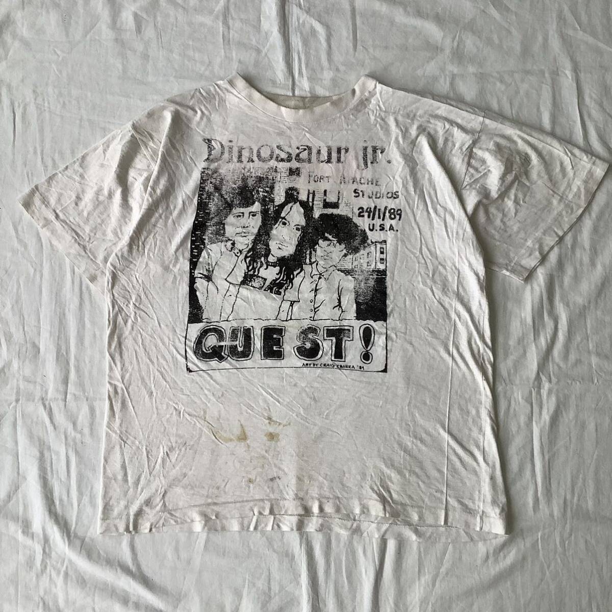 スペシャル! 1989 Dinosaur Jr. Guest パーキングロット ヴィンテージ Tシャツ シングルステッチ 80s 90sバンド Nirvana ダイナソーJr_画像1