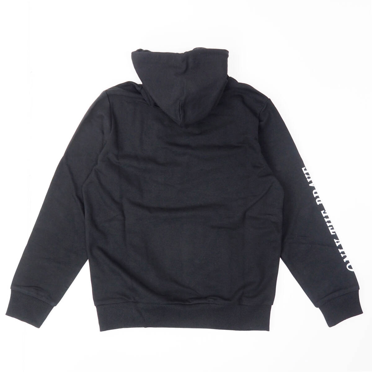 新品正規品 DIESEL ディーゼル S-GIRK HOODIE メンズ サイド ロゴ フーディー パーカー ブラック S_画像2