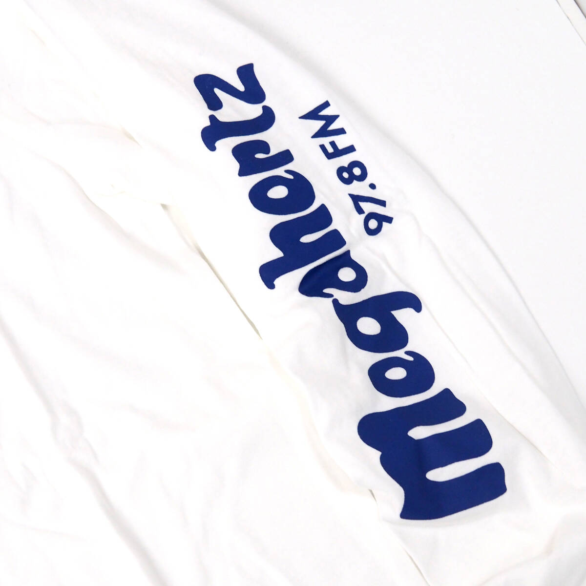 新品正規品 DIESEL ディーゼル T-JUST-LS-E6 サイドライン ロゴ 長袖 Tシャツ ロンT ホワイト M_画像5
