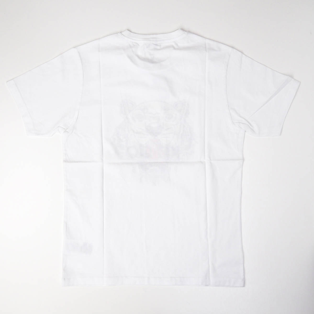 新品正規品 KENZO ケンゾー タイガー ロゴ プリント メンズ ユニセックス 半袖 クルーネック Tシャツ ホワイト size XL e-310_画像5